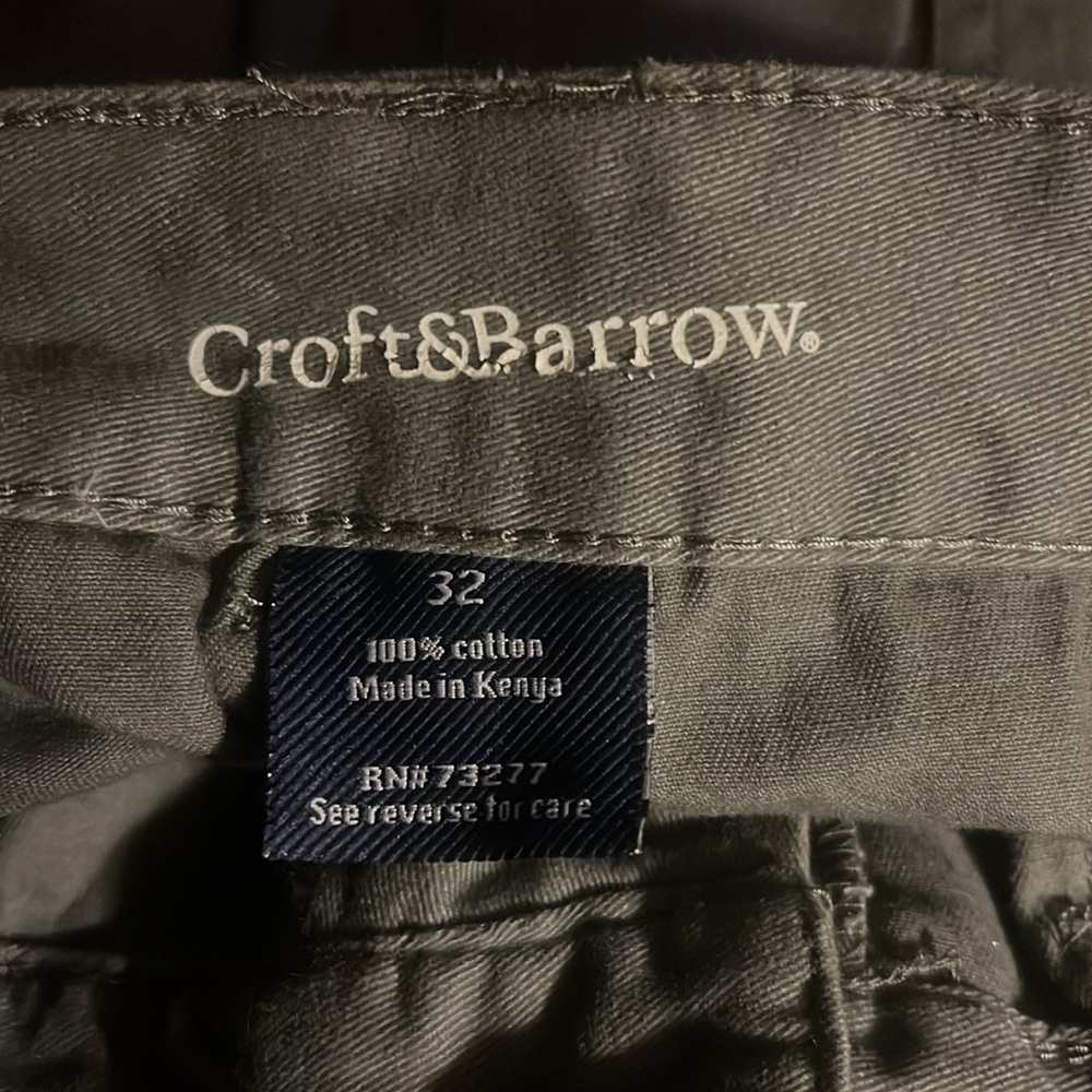3 pair Croft & Barrow Shorts Size 32..2 pair NWT…1 pair NWOT - Picture 13 of 13